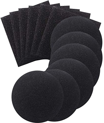 Yardwe 12er-Pack Kompostbehälterfilter Küchenabfall Mülleimer Filterkissen