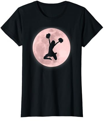 Cheerleading Cheerleader Damen Pompom Cheerleaden Mädchen T-Shirt