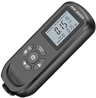 iplusmile Digitales Lackdickenmessgerät Auto Tragbarer Beschichtungsmesser Mit Hochauflösendem Display Robustes Abs-material Präzises Schichtdickenmessgerät Für Autolack Einfach Zu Bedienen