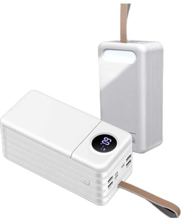 Power Bank solare, caricabatterie solare portatile, batteria esterna per cellulare, rosso, 10000 mAh