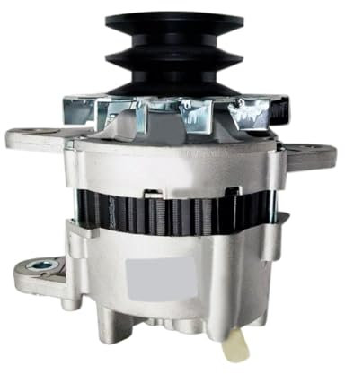 Texxparts ME067614 Alternateur 24 V A2T70771 compatible avec pelle Kato HD800 Compatible avec pelle Kobelco SK220 K912A K907 SK100 SK200 Compatible avec moteur Mitsubishi 6D22 6D15T