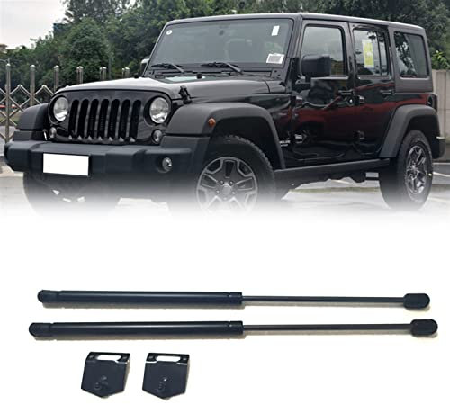 DCXXAN Supporto di Sollevamento per Cofano, Cofano, Molla, Ammortizzatore a Gas, Barra duomi idraulica, per Jeep, per Wrangler JK 2007-2017
