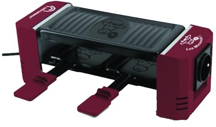 LTTLE BALANCE 8950 Happy Connect 2-4 Meuuuh...!, skrapa 1 eller 2 personer, seriemontering av 4 möjliga enheter, PFAS-fri, non-stick, 320 W, chili peppar