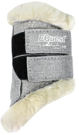 EQuest Softgamasche speziell für Shetty, 2er Set (Grau, Mini-Shetty)