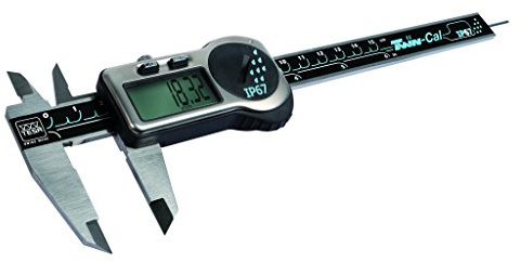 tesa 00530097 Bremssattel, twin-cal, IP67, 0 mm/150 mm Messbereich, 0 mm/6 mm Messbereich, 16 mm Dimension B, 40 mm Dimension A