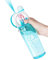 HKTOPCNE Botella de agua en aerosol para beber Botella de agua deportiva Ciclismo sin BPA, 600 ml para gimnasio, ciclismo, correr, escalar