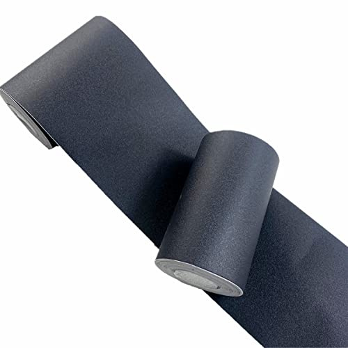 Selbstklebende graue Tapetenbordüre mit matter Textur, 10 m