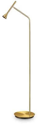 Ideal Lux DIESIS Led Lesetask Stehlampe Messing 3000K