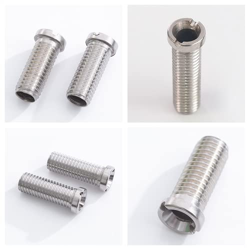 5 Pieces Sink Basket Screw 45mm Strainer Waste Threaded Screw Connector