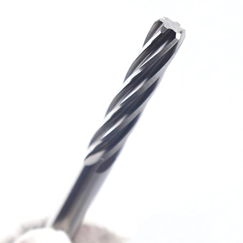 XWTOOL 1pc Due Posti Decimali Flauto A Spirale da 1.91 a 3.82mm Carburo Macchina Alesatore Non Rivestito Tolleranza Chucking Metallo Cutter CNC (Size : 2.68mm)