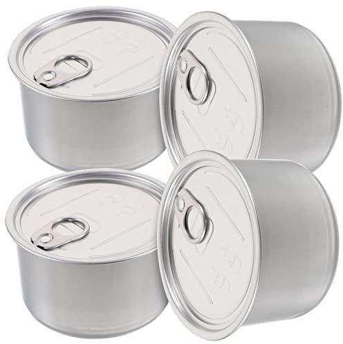 ABOOFAN Large Aluminum Can Dessert Box Storage Bin for Pet Food Airtight Cookie Jar