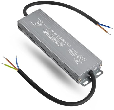 OFFCUP LED Trafo 12V 100W IP67 LED Transformator, LED Treiber Wasserdicht Netzteil Treiber 230V auf DC 12 V LED Driver Niedervolttrafo Konstantspannung Netzteil Trafo Nicht Dimmbar