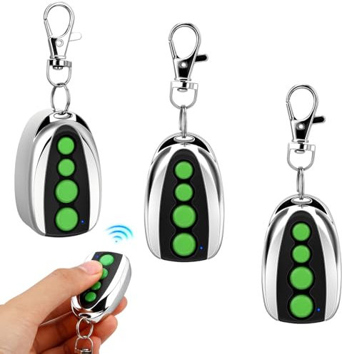 433.92 MHz Radio Remote Control Garage Door for All Topens M12, 4-Channel Handheld Transmitter, Remote Control Garage Door for Automatic Gate Operator, Sliding Gate Operator, Swing Gate Operator,