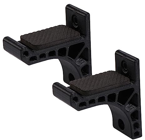 BRIGHTFUFU Bogenständer Recurvebogenhalter Wandmontage Abs Material Mit Klebstoff Stabil Universeller Bogenhalter Für Kompaktbögen Recurvebogen Aufbewahrung