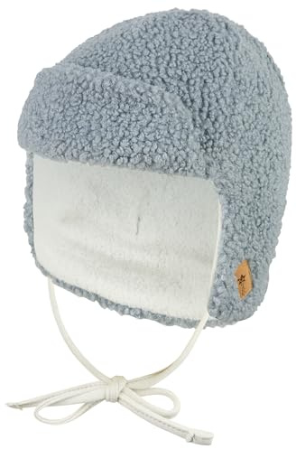 Sterntaler Pilotmössa Teddy, Gråblå, 43