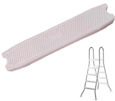 BOTOWI Remplacement des marches de l'échelle de Piscine Universelle de 18 Pouces, capacité de Poids de 500 LB Échelle de Piscine en Plastique moulé Robuste Marche à échelon,1pcs