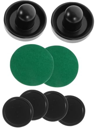 BESTonZON Airhockey-Schieber Pucks Ersatzschieber Und Torhüter Airhockeytische Zum Spielen