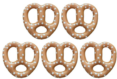 Oktoberfest Balloons, 5 Pieces of Decoration for Oktoberfest Party, Inflatable Balloons Indoor 38 cm | For Birthdays Events Festival Christmas School Celebration