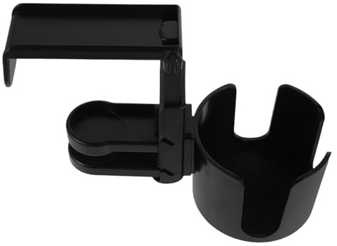 PAMINGONO Soporte para Auriculares de Escritorio con Gancho y Portavasos 85 Mm, Abrazadera Resistente Multifuncional para Oficina y Hogar, Organizador para Auriculares y Tazas, Montaje