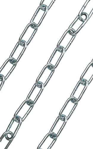 5mtr Length 10mm Galvanised Long Link Chain Max Load 630kg DIN763