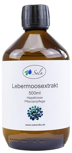 Sala Lebermoosextrakt Lebermoos Pflanzenpflege Extrakt 500 ml Glasflasche