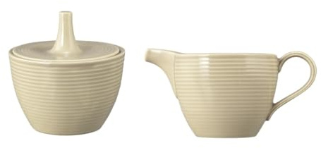 Seltmann Weiden Beat Ensemble sucrier et pot à lait Beige sable 2 pièces