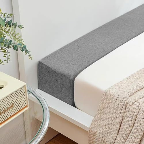 ENHEN Matratzenverlängerung Schaumkissenmatratze Extender für Einzelne/Doppelte/Kinggröße/Super King -Größe, Rechteckbettbrückenlücke Füllkissen 20 cm Dicke, Grau (Size : 80x6x8/203x15x20cm)