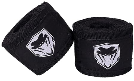 harayaa 2x Boxing Hand Wraps Boxing Wraps Adults Men Women Kickboxing Hand Wraps, Boxing Handwraps Wrist Protection for Sports Karate, black
