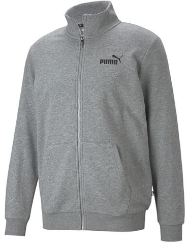 PUMA Unisex ESS No. 1 Logo Track Jacket TR Trainingsjacken, Medium Gray Heather, M
