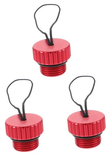BESPORTBLE 3pcs Scuba Tank Accessory Cap for Diving Gear Valve Cap for Diving Tank Air Gas Valve Dust Plug