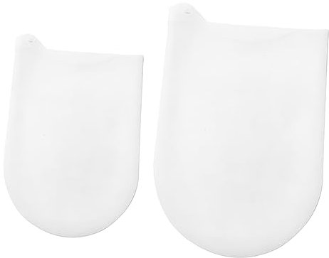 Amosfun 2pezzi Sacchetti Silicone Per Impastare Alta Al Calore Sacchetto Antiadherente Per Dolci e Pasta Piccolo e