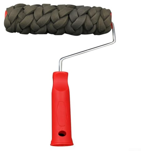 Obtenez facilement des motifs décoratifs avec ce rouleau de peinture tissé en éponge pour votre prochain projet