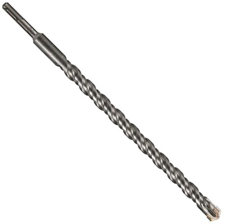 Vearter SDS PLUS - Broca para martillo perforador (4 cortes, 20 mm x 350 mm, metal duro YG8C, broca SDS, para hormigón, ladrillo, mampostería)