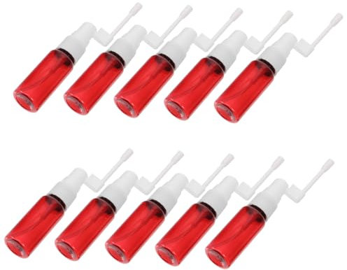 NIYANGLE 10pezzi Flacone Spray Nasale Irrigazione Nasale Multifunzione in Plastica Portatile per Adulti e Ragazzo Ragazza Ragazza Lavaggio e Risciacquo