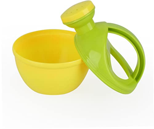 Juguete de Bañera Regadera de Plástico 2 Piezas Amarillo | Bebés y Niños Pequeños, Juego de Agua para Bañera y Piscina, Acabado Fino Color Aleatorio
