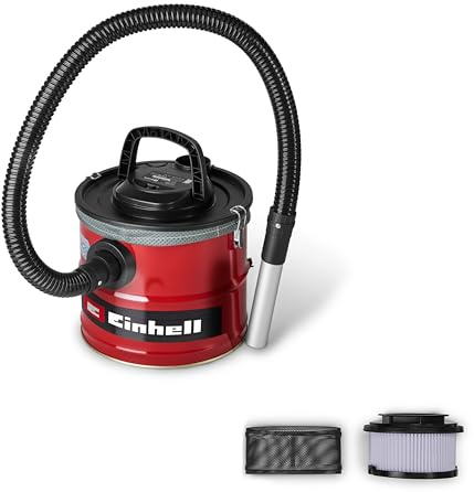 Einhell TC-AV 1830 D 2351662, Aspirateur à Cendres, Rouge, Noir