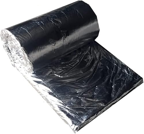 Ceramic Fiber Insulation Baffle Fire Blanket - Double-Sided Aluminum Foil Foil for Stoves, Furnace, Kilns, Fire, Boilers (20mmx610mmx1000mm)