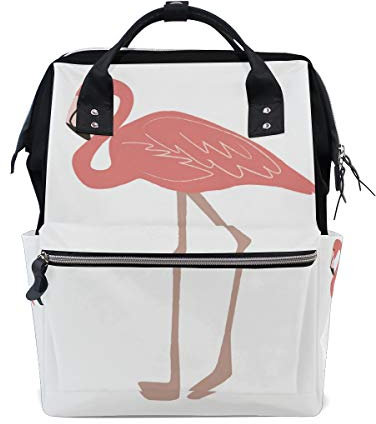 MONTOJ Flamingo Canvas Reisetasche Campus Rucksack One Size 1