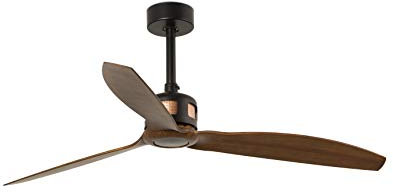 FARO BARCELONA 33451- COPPER FAN Ventilador de techo negro/madera