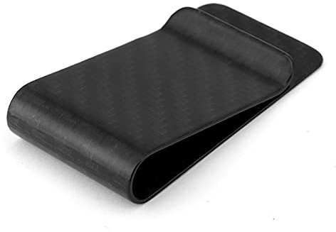 Billetera Ultraligera de Fibra de Carbono, Clip para Dinero en Efectivo, Clip para Dinero de Negocios, Tarjetero de Negocios