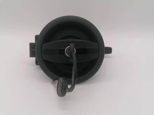 CR-MOESASCO® Serratura per porta d'ingresso roulotte (nera)