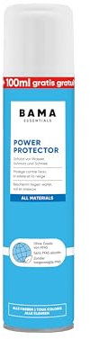 Bama Power Protector - Spray Impermeabilizzante per Scarpe, Borse e Giacche - Cura dei Materiali Antisporco Idrorepellente per Calzature, Spray Universale Impermeabile per Scarpe 400 ml