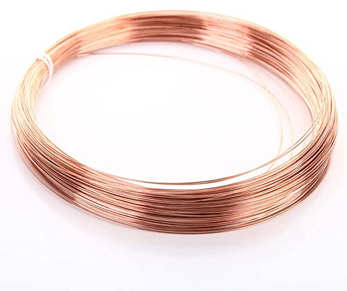 99,9% Reinheit Massivem Kupferdraht, Anti-Korrosion Blanken Kupferdraht Für Schmuck DIY, Drainage-Kabel,Diameter *2mm