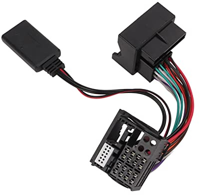 W203 Bluetooth Adapter, Autoradio Adapter, Bluetooth 5.0 Radio Aux Kabel 16 Pin Ersatz für W169 W245 W203 W209 W164