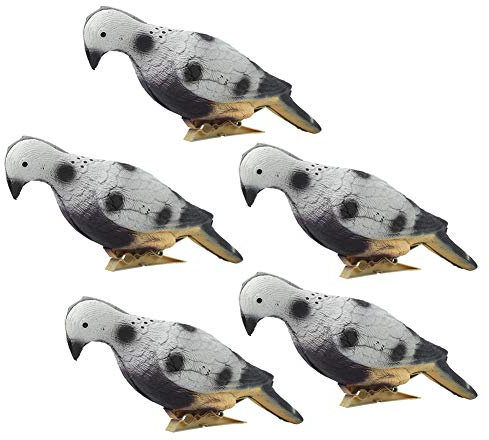 Bogenschießen-Zielscheibe, 5 Stück, 27,9 Cm, Naturgetreuer Schaumstoff-Bogenschieß-Köder, Kann Zur Freien Anpassung Hoch Und Am Boden Aufgehängt Werden. 3D-Bogenschießen-Ziele Für Zieltraining Oder Kö