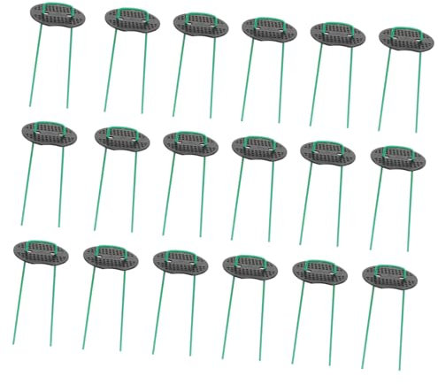 POPETPOP Gardening Grass Cloth Ground Stakes Galvanized U-shaped Stakes Gasket Kit for Outdoor Garden