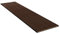 Akustikpaneele Eiche Geräuchert Holz Wandpaneele als Wandverkleidung Filz Schwarz, Oberfläche: Echtholz Format: 2400 x 605 mm - Lamellenbreite: 21 mm (Eiche Geräuchert, 2400 x 605 mm)