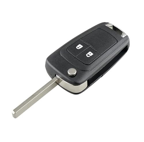 Bekuyu Autoschlüssel Hülle Autoschlüsselhülle Mit 2 Tasten, Klappfunktion Für Opel, Für Vauxhall, Für Corsa D 2006–2014, Für Corsa E 2014–2018, Für Cascada 2013–2018