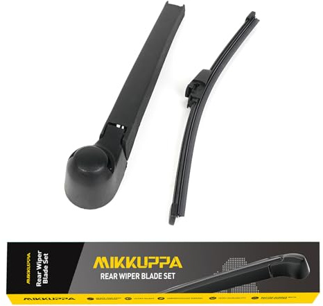 MIKKUPPA Rear Wiper Set Replacement for VW Passat B6 B7 2005-2014, Back Windscreen Wiper Blade Arm Assembly