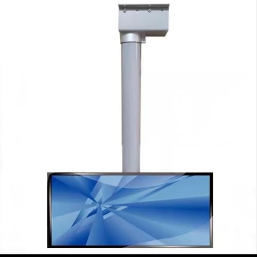 PMCIGQTH Support TV de Plafond motorisé - Support de Montage Mural motorisé, élévateur de téléviseur électrique à Hauteur réglable avec télécommande, Convient aux téléviseurs à Profil Bas d